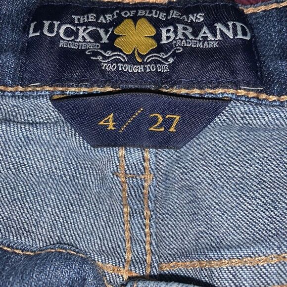 Lucky Brand cut off shorts size 4/27 - Picture 4 of 4